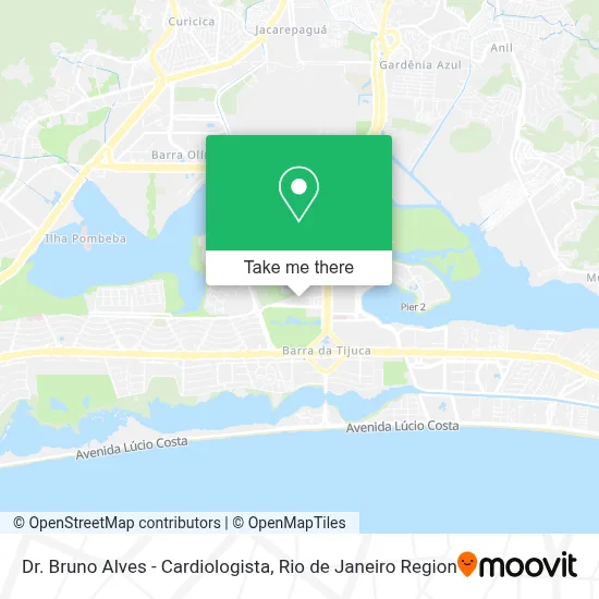Dr. Bruno Alves - Cardiologista map