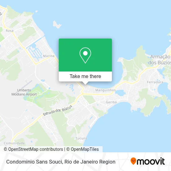 Condominio Sans Souci map
