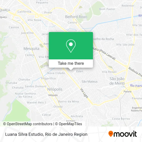 Luana Silva Estudio map