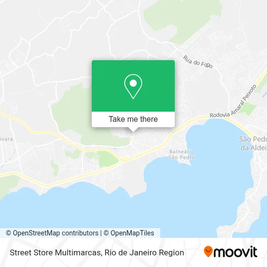 Street Store Multimarcas map