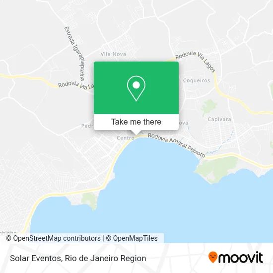 Solar Eventos map
