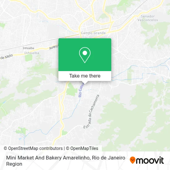 Mini Market And Bakery Amarelinho map