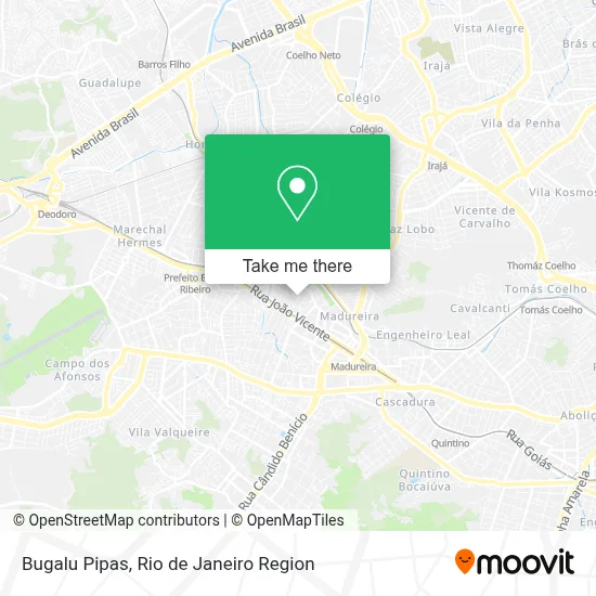 Bugalu Pipas map