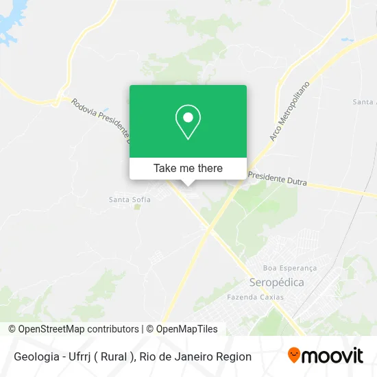 Geologia -  Ufrrj ( Rural ) map