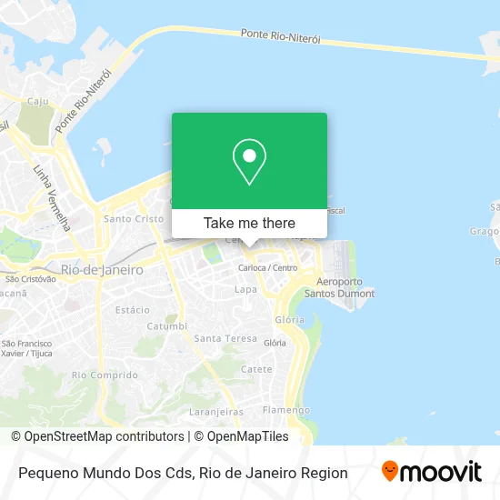 Pequeno Mundo Dos Cds map