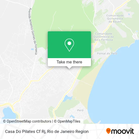 Casa Do Pilates Cf Rj map