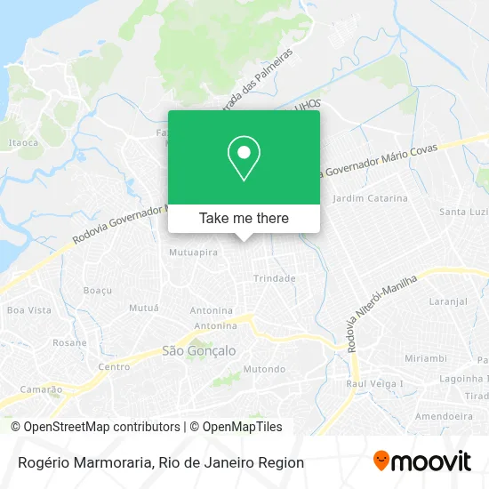 Rogério Marmoraria map