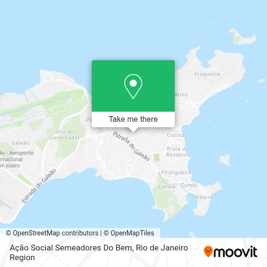 Ação Social Semeadores Do Bem map