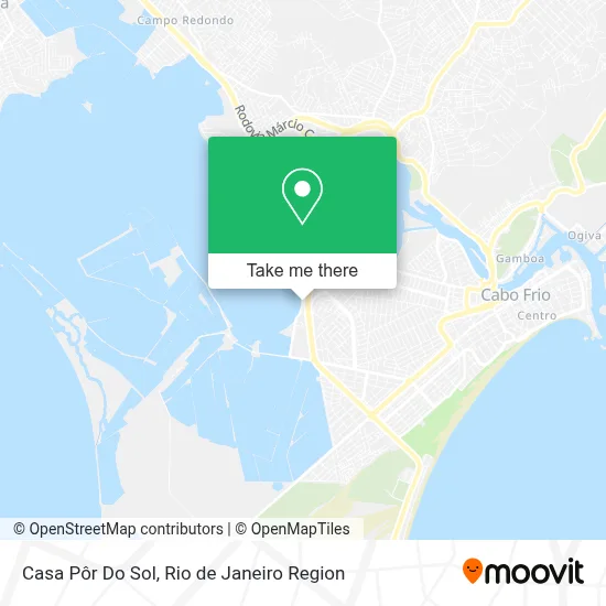 Casa Pôr Do Sol map