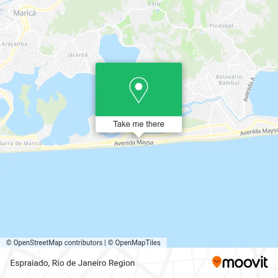 Espraiado map