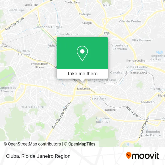 Cluba map