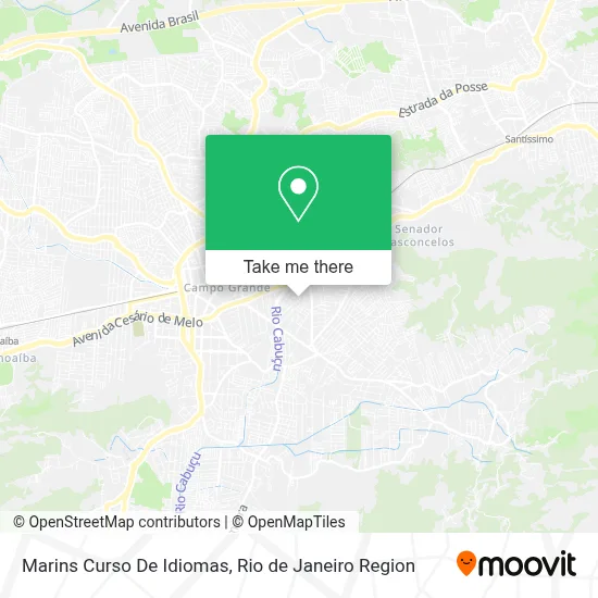 Marins Curso De Idiomas map