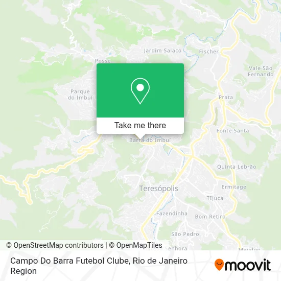 Campo Do Barra Futebol Clube map