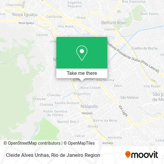 Cleide Alves Unhas map