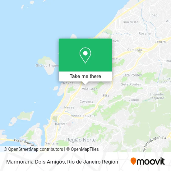 Marmoraria Dois Amigos map