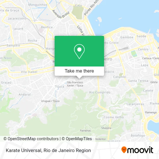 Karate Universal map