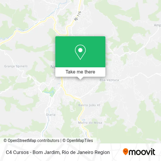 C4 Cursos - Bom Jardim map