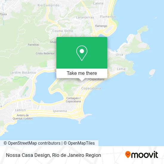 Nossa Casa Design map