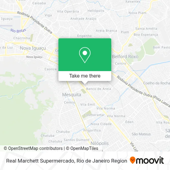 Real Marchett Supermercado map