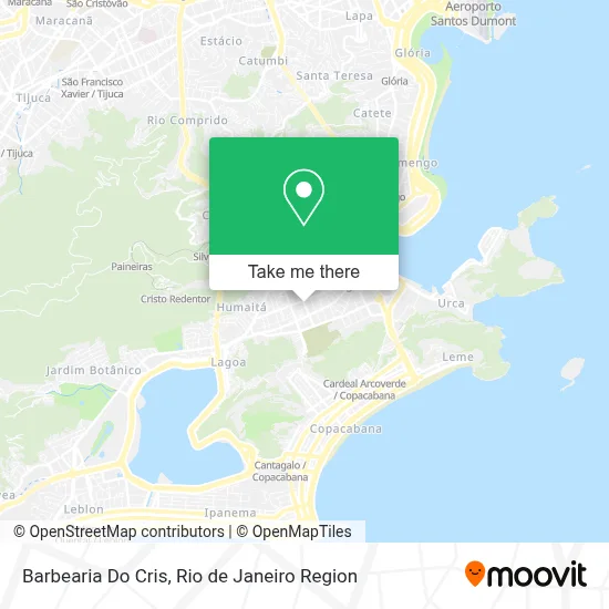 Barbearia Do Cris map