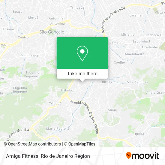 Amiga Fitness map