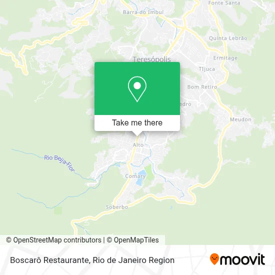 Boscarô Restaurante map