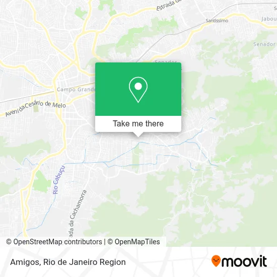 Amigos map