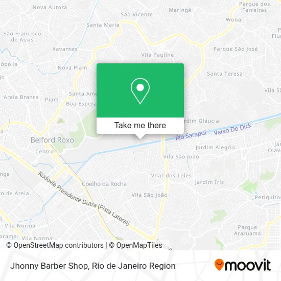 Jhonny Barber Shop map