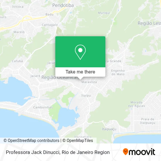 Professora Jack Dinucci map