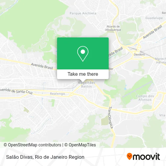 Salão Divas map