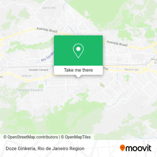 Doze Ginkeria map