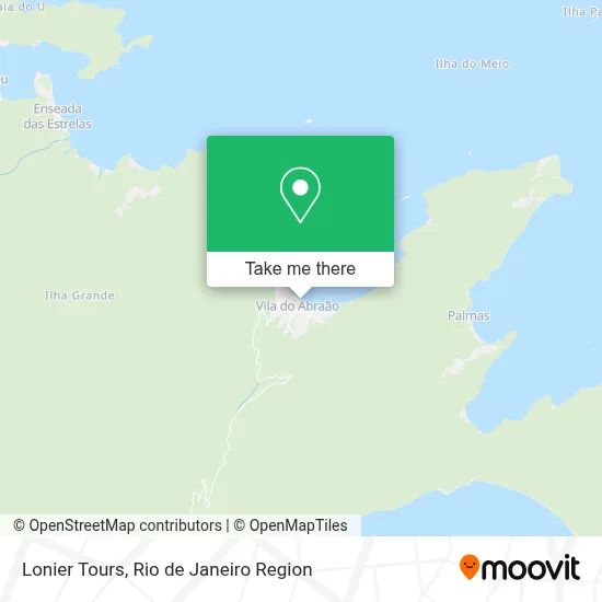 Lonier Tours map