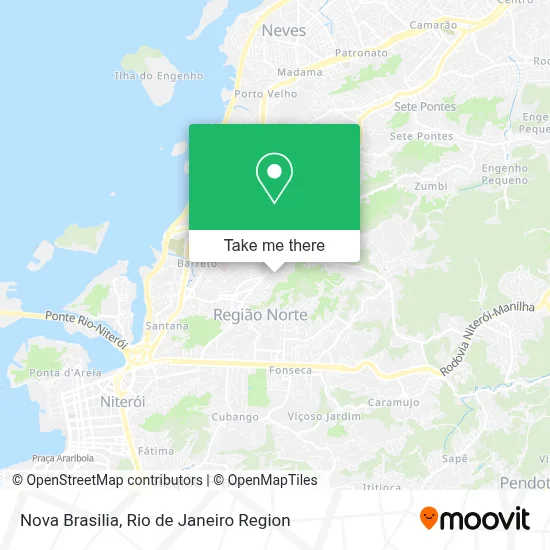 Nova Brasilia map