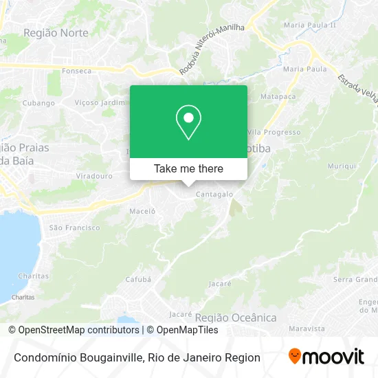 Condomínio Bougainville map