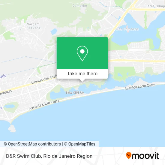 D&R Swim Club map