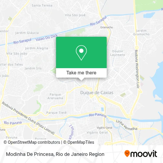 Modinha De Princesa map