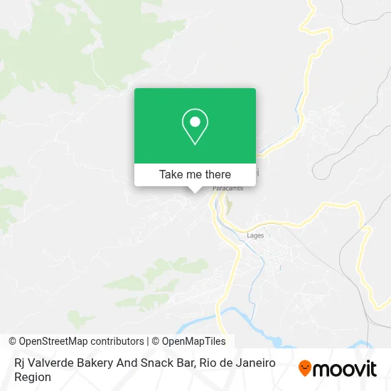 Rj Valverde Bakery And Snack Bar map