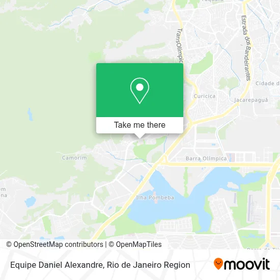 Equipe Daniel Alexandre map