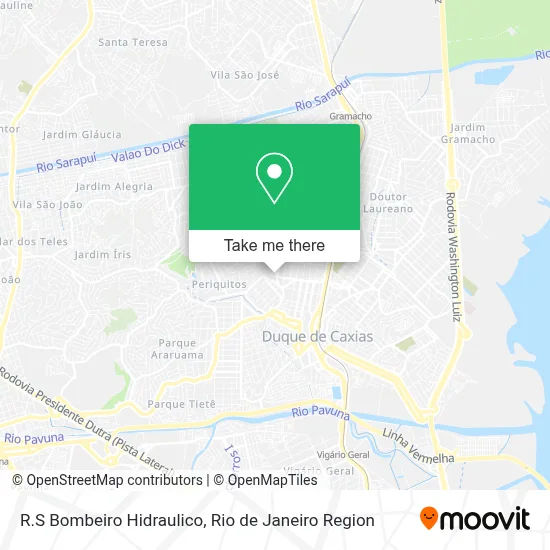 R.S Bombeiro Hidraulico map