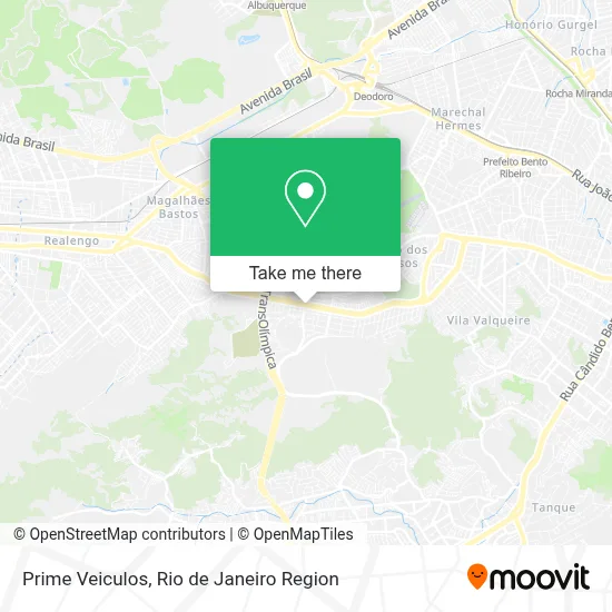 Prime Veiculos map