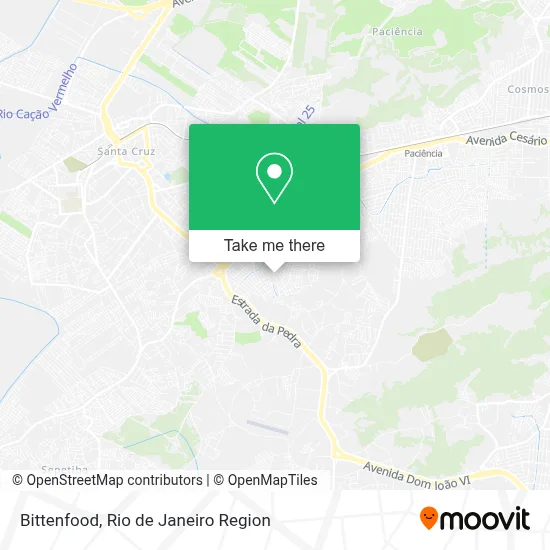 Bittenfood map