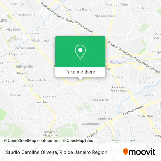Studio Caroline Oliveira map