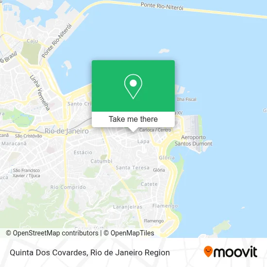 Quinta Dos Covardes map