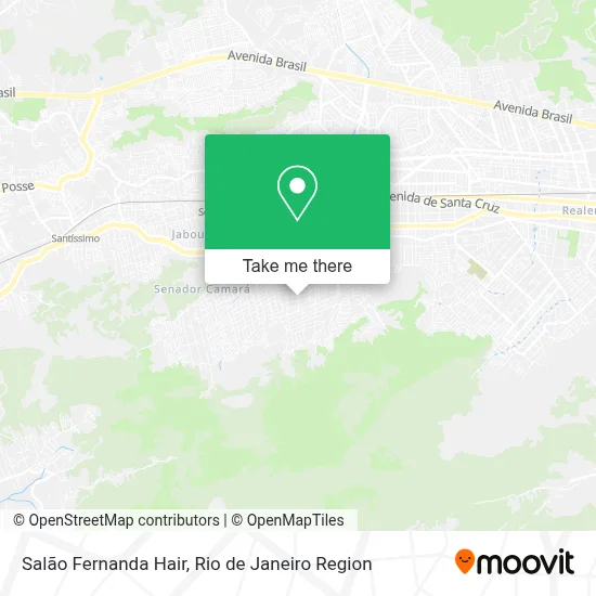 Salão Fernanda Hair map