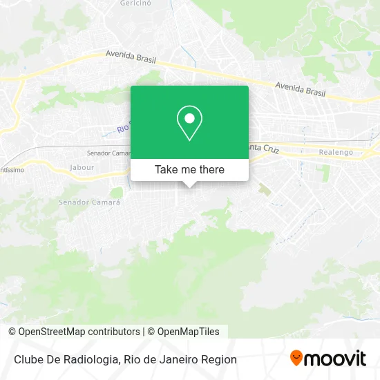 Clube De Radiologia map