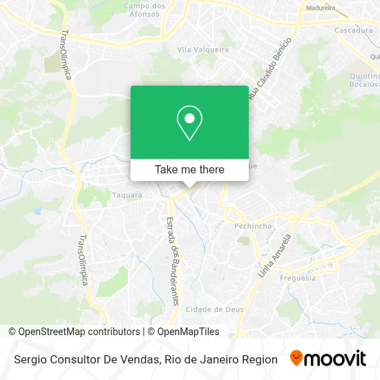Sergio Consultor De Vendas map