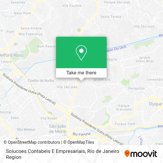 Solucoes Contabeis E Empresariais map