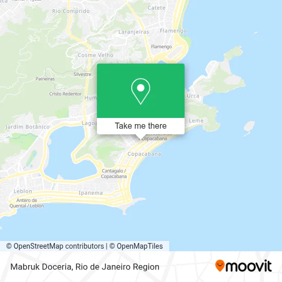 Mabruk Doceria map
