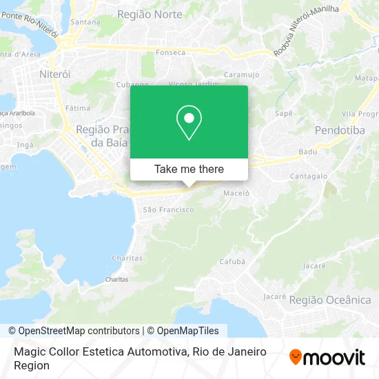 Magic Collor Estetica Automotiva map