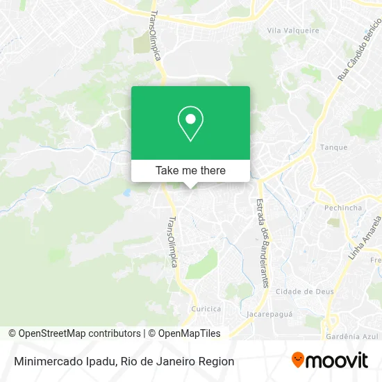 Minimercado Ipadu map